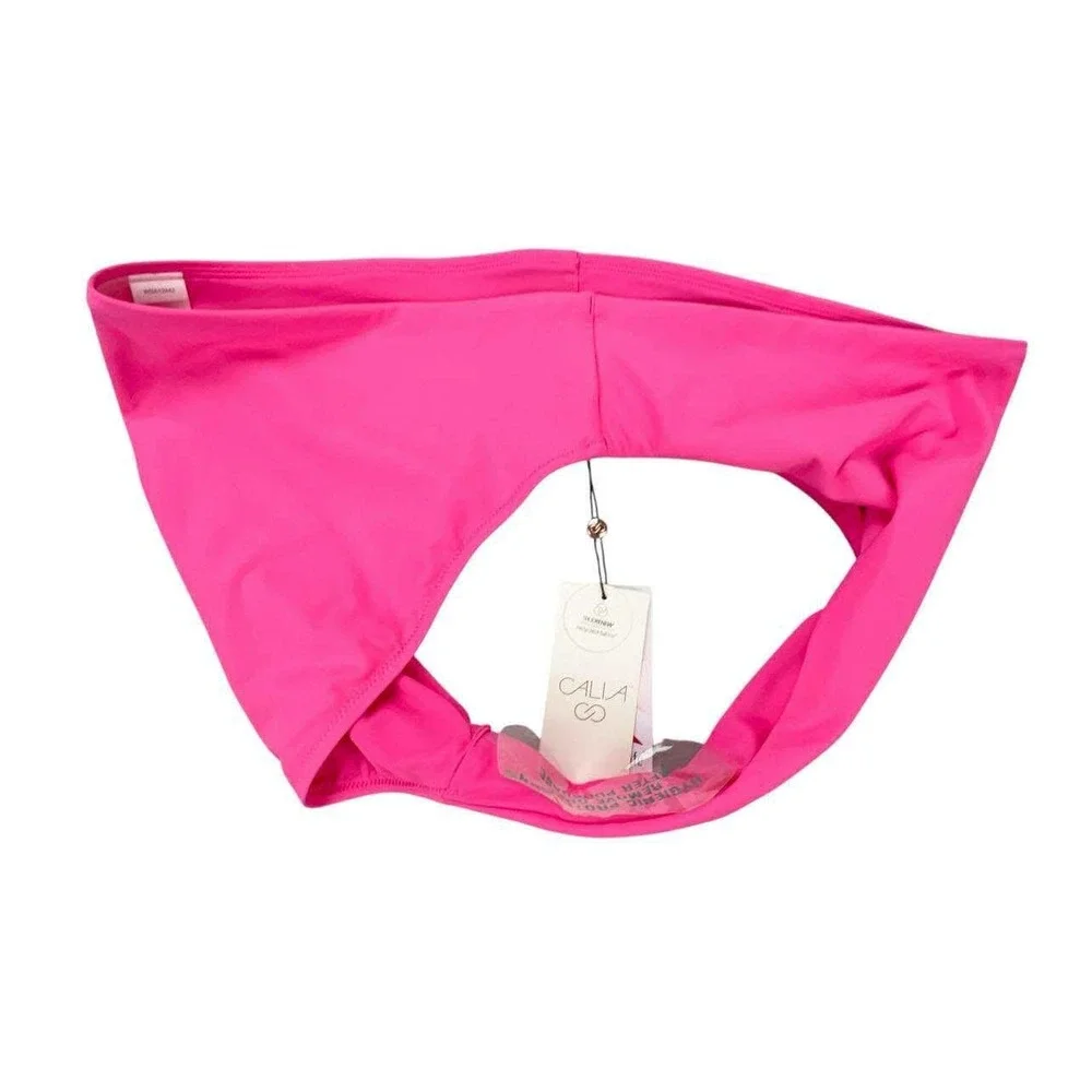 Callia XL Pink Heat High Leg Cheeky Bottom Swimsuit Bikini Bottoms NWT‎